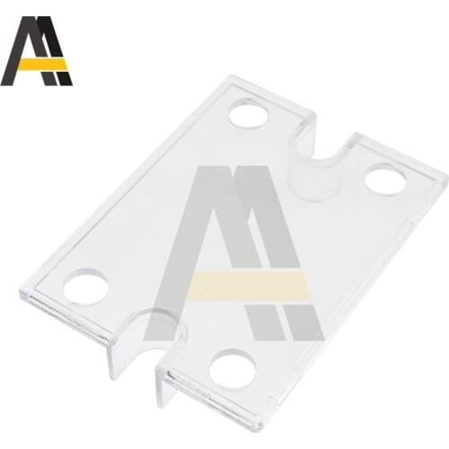 Universal Plastic Transparent Protection of Solid State Relay Front Cover Stand Suitable for SSR DC-DC AC-AC DC-AC