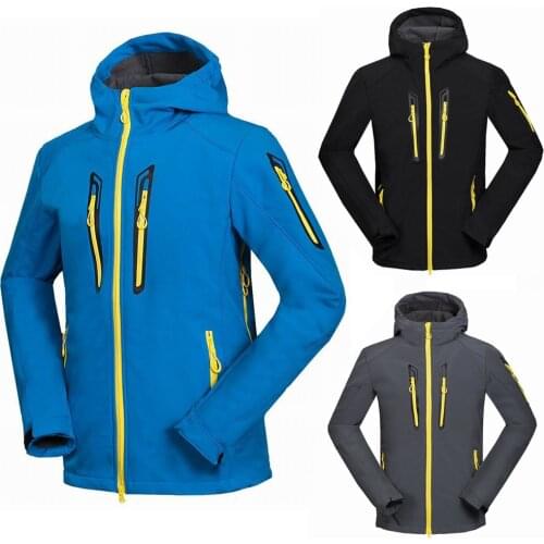 Waterproof Softshell Hiking Jackets Winter Windbreaker Outdoor Camping Cycling Ski Jacket Coat Mountain Climbing Hunting Clothes