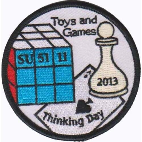 Embroidered Patches/Labels, Available in Various Designs and Types, Customized Designs are Welcome, 56, free shipping