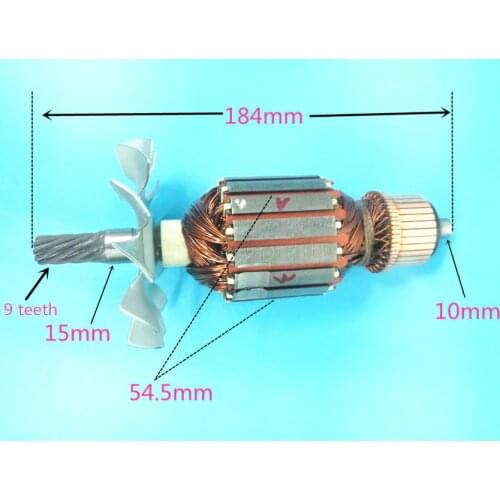 ARMATURE 220V-240V Rotor 5140034-61 Replace For Dewalt DW745
