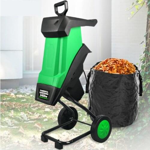 2400W High-Power Electric Branch Shredder, Leaf Shredder, Branch Shredder, Garden Tool, Wood Shredder