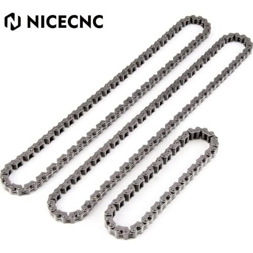 NICECNC 3*4*92 & 4*5*46 Cam Timing Chain For Kawasaki Brute Force 650 750 Prairie 700 Teryx 750 KVF660 KVF750 KRF750 KVF KRF