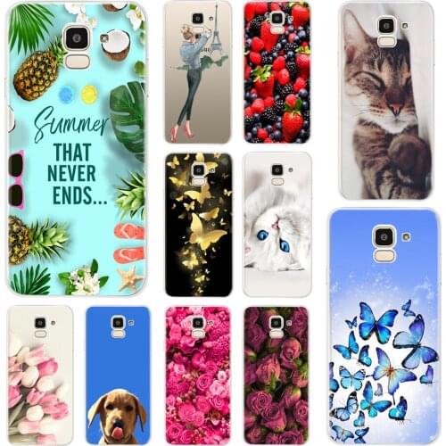 For Samsung Galaxy J6 2018 Case Samsung J6 Plus Case Cover Soft Silicone For Samsung Galaxy J6 Plus 2018 Phone Cases Back Cover