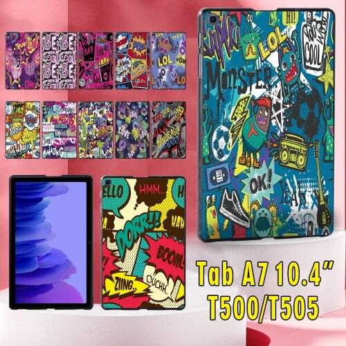 Case for Samsung Galaxy Tab A7 10.4" 2020 T500 T505 Anti-Dust Plastic Tablet Durable Shell Case for SM-T500 SM-T505