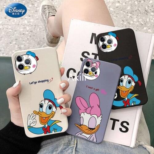 2021 Disney Donald Daisy for iPhone 7/8 plus xr xs max 11/12pro max 12mini kawayi coupe phone case