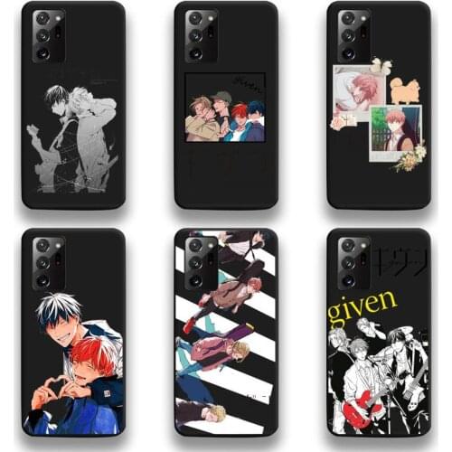 Japan Given Anime Fitted Music Gay Phone Case For Samsung Galaxy Note20 ultra 7 8 9 10 Plus lite M51 M21 M31S J8 2018 Prime