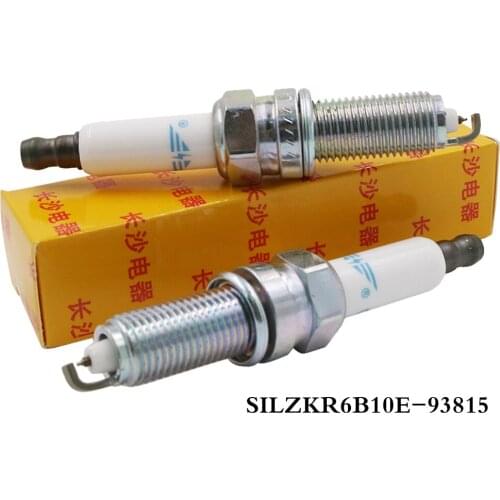 DS4x SILZKR6B10E Car Candles glow Iridium spark plugs ignition SILZKR6B-10E For HYUNDAI ix25 Elantra New Elantra KIA K3/K3S 1.6L