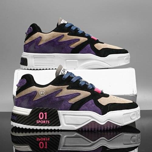 Autumn High Quality Mens Skateboard Shoes Casual Men Platform Sneakers High Top Designer Brand Shoes Men zapatillas de deporte