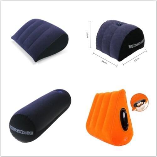 Inflatable Sex Cushion Couples Positions Magic Pillow Car Bed Sex Furniture Erotic Triangle Sexy Climax Games Adults Toys