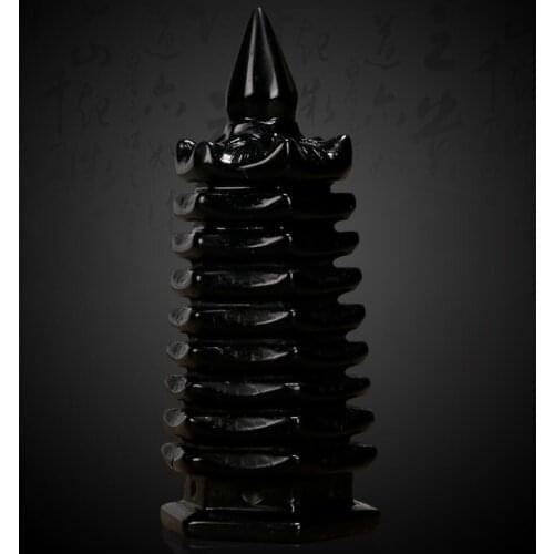 Obsidian nine - storey Wenchang tower decoration tower to help students wholesale college entrance examination