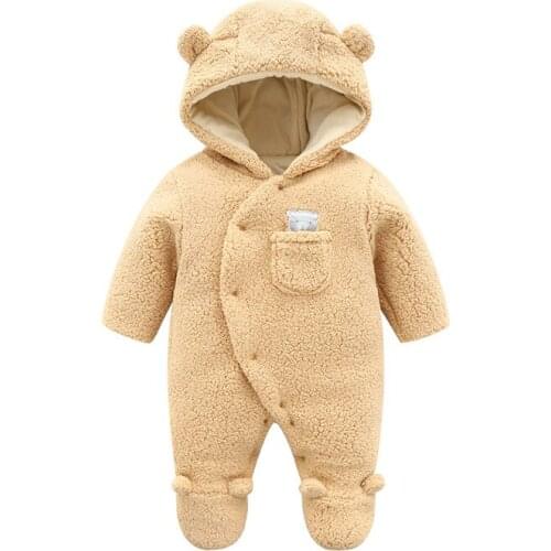 Clothes for Newborns Winter Down Coat for Babies Overalls Jacket Toddler Girl Rompers Warm Children Clothes Kid Clothing