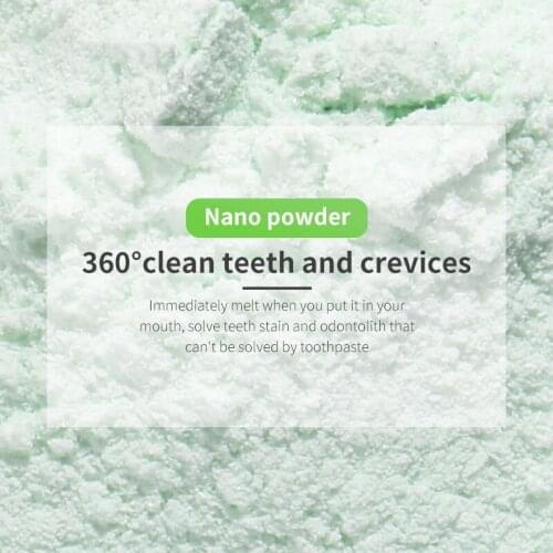 Teeth Whitening Powder Lemon Mint Flavor Hygiene Tooth Cleaning Remove Stain Brighten Teeth Oral Care SSwell