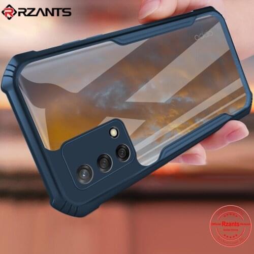 Rzants For OPPO A74 A94 A93 A54 OPPO F19 Pro Reno 5F Reno5 Lite Phone Case Soft Hybrid Slim Cover Double Casing