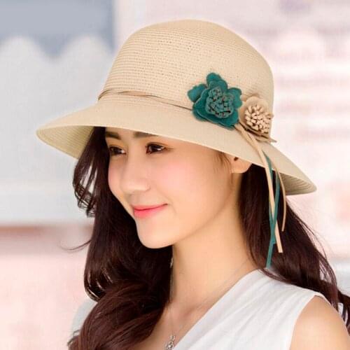 ZHENYUEQI Ladies Straw Hats