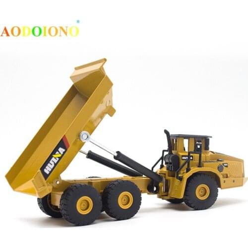 1:50 Dump Truck Car Model Toy Engineering Vehicle Truck Die-cast Car Models Toys for Boy Children Kids Xmas Birthday Gift Toy