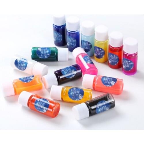 10ml Snow Flour Dyeing Fine Rendering Diffusion DIY Crystal Epoxy Mold Art Dye Pigment