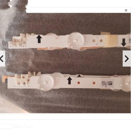 10 PCS/set LED Backlight strip for Samsung HG40AC690 UE40H6270 UE40H6500 UE40H5500 UE40H6200 UE40H5100 D4GE-400DCA 400DCB-R2 R1