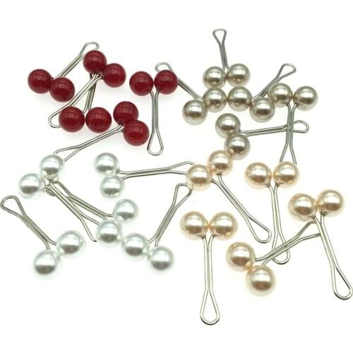 10pcs Pearl Clip Scarf Pin Headscarf Shawl Scarf Accessories Muslim Scarf Clips New Muslim Hijab Scarf Pin