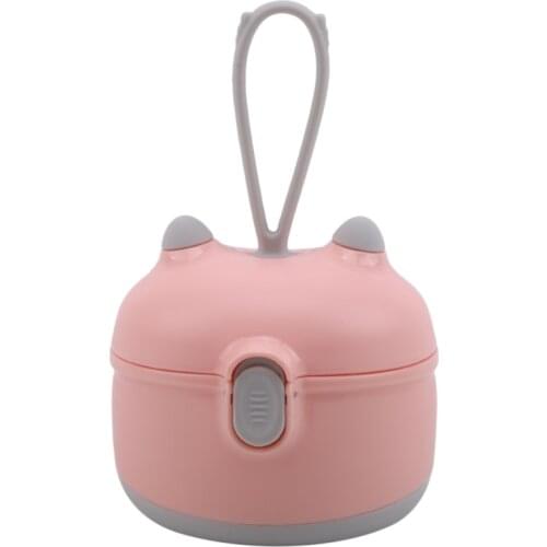 Portable Baby Food Storage Box Essential Cereal Cartoon Milk Powder Boxes Toddle Kids Formula Milk Container