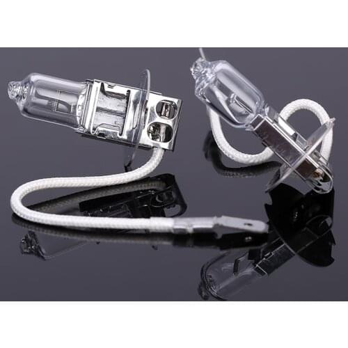 10pcs 55W H3 Halogen Car Light Bulb Lamp Car Light Bulbs Xenon H3 12V 55W For Car Headlight Lamp