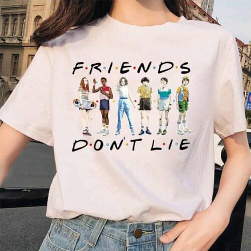Friend Print Tshirts Summer O-neck Women Tops Tee Friend Tv Show Tee shirts Women Casual Fashion Tshirt Tops Female Tshirt