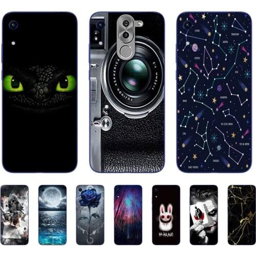Soft Case For Silicone Back Cover For Cute Phone Cases Cover Bumper for Huawei Honor 8 8A 8S Prime 8X 8 Lite case