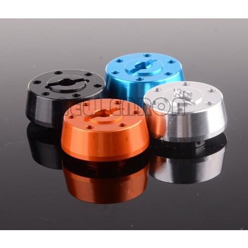 NEW ENRON 2Pc RC 1:10 Aluminum 2.2" Front Wheel HEX 14MM AX31266 For RC Crawler Car 1/10 Rock Electric Axial Racing Yeti AX90026