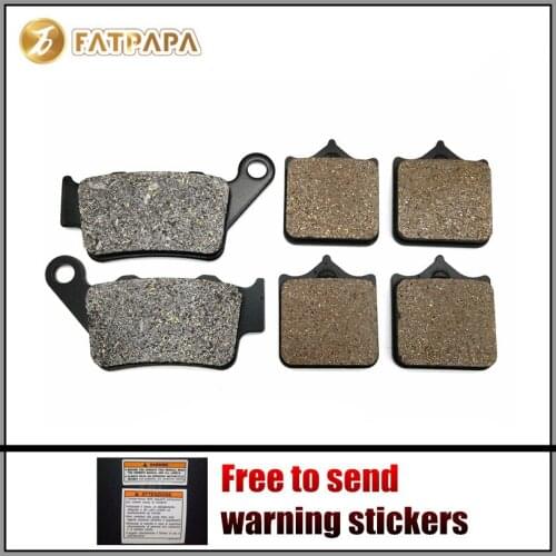 New Arrivals Motorcycle Accessories F + R Brake Pads Set Fit For KTM 690 SMC SMC690 2009 2008-2010