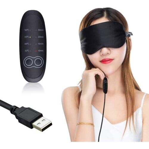 USB steam sleep eye mask eye care tool to relieve eye pressure fatigue dry eye blepharitis warm treatment eye massager