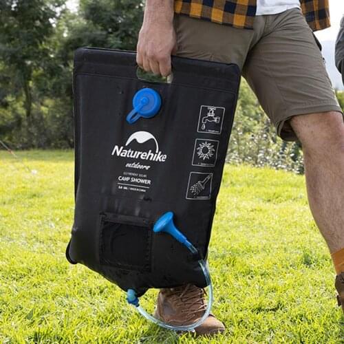 Camping Solar Shower Bag Portable Solar Solar Heating Portable Folding Hiking Climbing Bath Equipment Shower System For Hiking