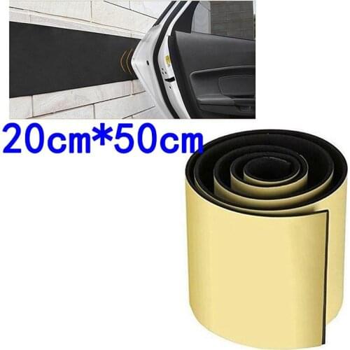 Replacement Garage Rubber Wall Accessory Parts 50*20cm Rubber + plastic cotton Car Door Protective Guard Strip