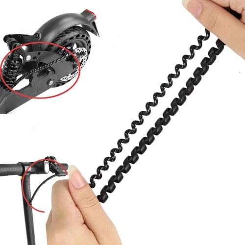Spiral Winding Protreiction Cable for Xiaomi M365/G30 Max/ZERO 8 10 10X /DT3 DT thunder KAABO KUGOO Electric Scooter Accessories