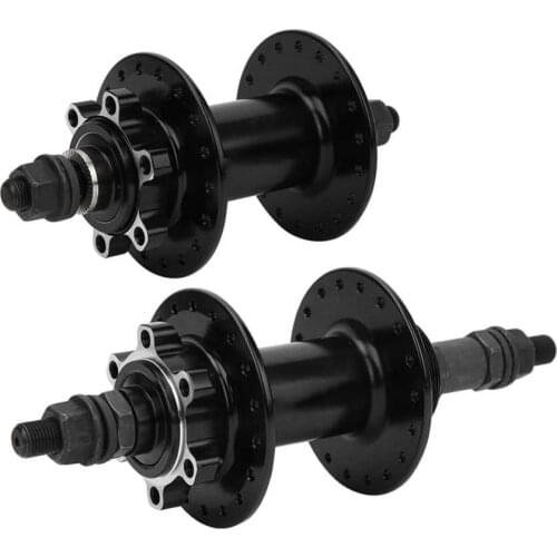 Bicycle Hub Aluminum Alloy Mountain Bike Hub Axle 18 Holes Bicycle Bearing Hub Axle Replacement Parts 14.5cm/19cm