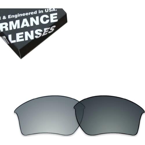 ToughAsNails Polarized Replacement Lenses for Oakley Half Jacket 2.0 XL Sunglasses Photochromic Grey (Lens Only)