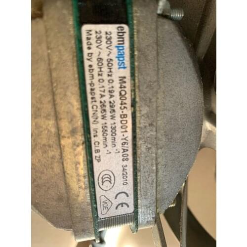 M4Q045 - BD01 - Y6 / A08 AC230V fan
