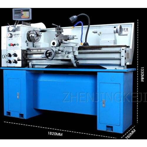 220V / 380V Lathe Machine High Precision Metal Processing High Power 1500W Lathe Machinery And Accessories Woodworking Equipment