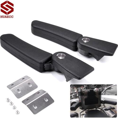 For BMW R1200GS LC Adv F800GS G310 RNineT KTM 1050 1090 1190 1290 Adventure yamaha Motocycle CNC Rear Box Passenger Armrest