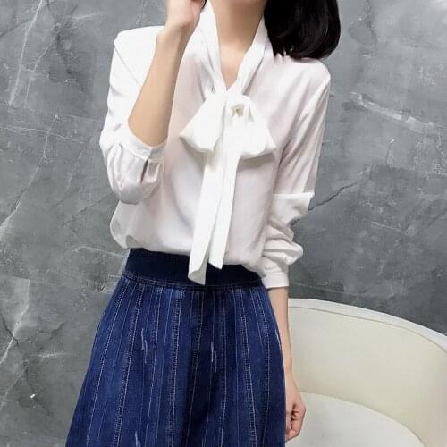 Shirt Large womens new fat mm200kg loose chiffon shirt