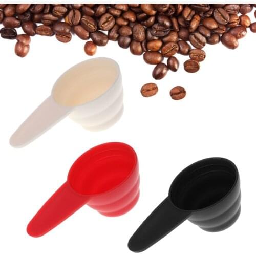 1 Pc Food Grade Plastic Measuring Spoon With Scale Coffee Scoop Baking Utensils Milk Powder Spoons Kitchen Tool