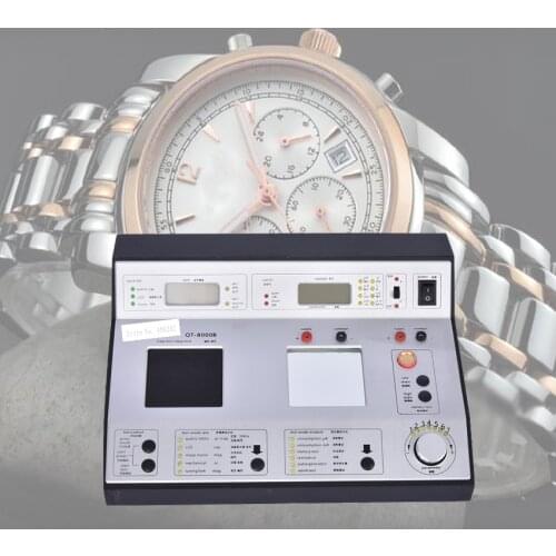 1PC QT-8000B Quartz watches tester Timegrapher Timing machine quartz watch slow and fast tester Watch Clock Repair Tool