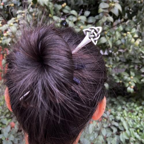 10pcs Celtics knot Hair Stick Pick Shawl Scarf Pin woman mothers day gift