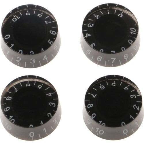 4pcs Speed Guitar Control Knobs Volume Knobs For LP Les Paul Parts Replacement
