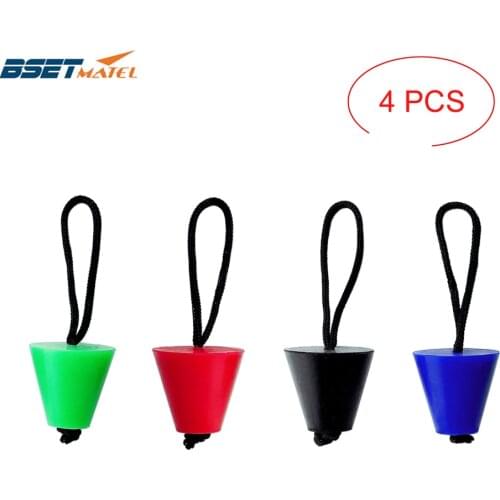 4X Universal Scupper Plug Stopper Bung Drain Holes Accessories Dinghy Kayak Inflatable Boat Canoe Rowing Marine Boat Cord Rope
