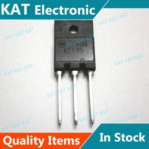 5PCS/Lot K2195 2SK2195 TO-3P VX-2 Series Power MOSFET 500V 15A