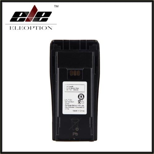 Eleoption 7.2V NNTN4496AR NNTN4851 Battery for MOTOROLA CP040 CP180 GP3138 GP3688 1000mAh Black