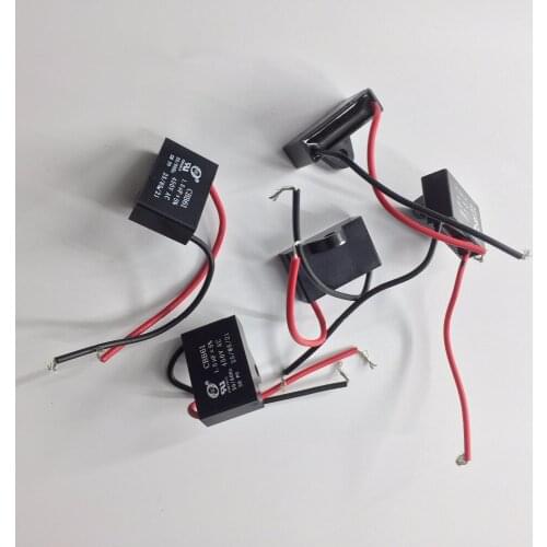 Free Ship High Quality 10pcs CBB61 1.5UF 450V 5% AC starting capacitor , electronics fan ,anti-explosion LINE: 10CM
