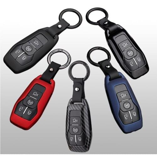 Key Case Set Suitable for 16-17 Ford Wild Horse 2016 Explorer Car Key Case Linken 15-17 Sharp Border Mondeo Key Case