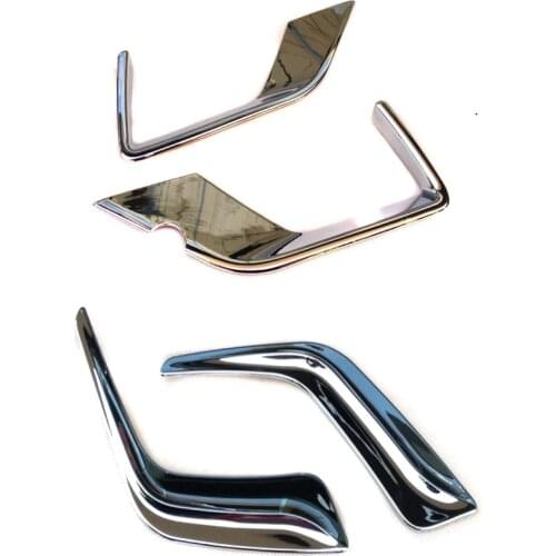 For Hyundai ix25 Creta 2016 rear/front fog lights cover ABS trim Chromium Styling Exterior decoration accessories 2017