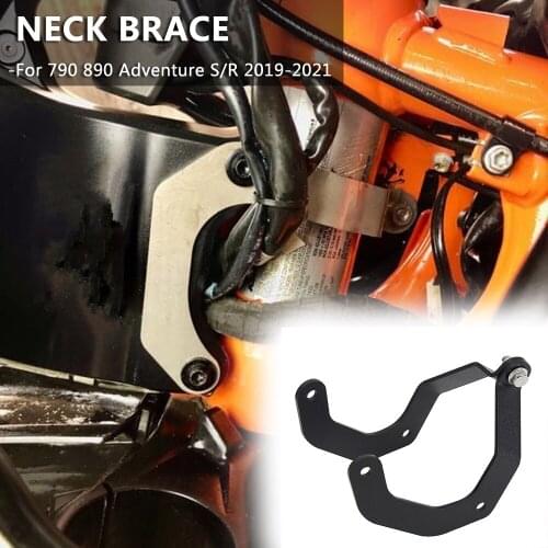 For 790 890 ADVENTURE S R 790ADVENTURE 2019-2020 890ADVENTURE 2020-2021 Motorcycle Headlight Reinforcement Brackets Neck Brace