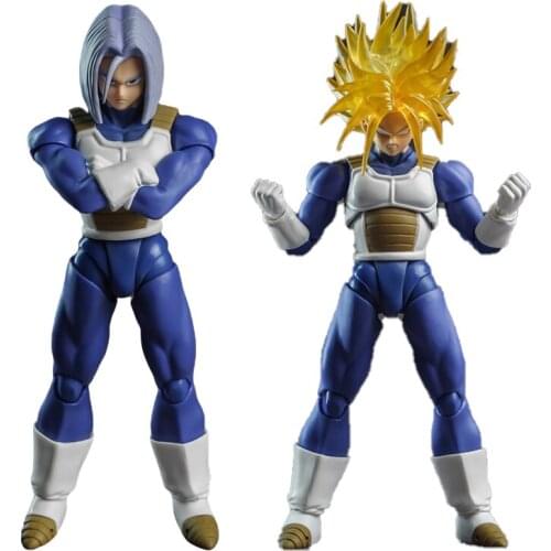 Dragon Ball Z Anime Figure Super Combat Suit Torankusu Trunks Anime Action Figures Model Statue Collectible Toys for Children